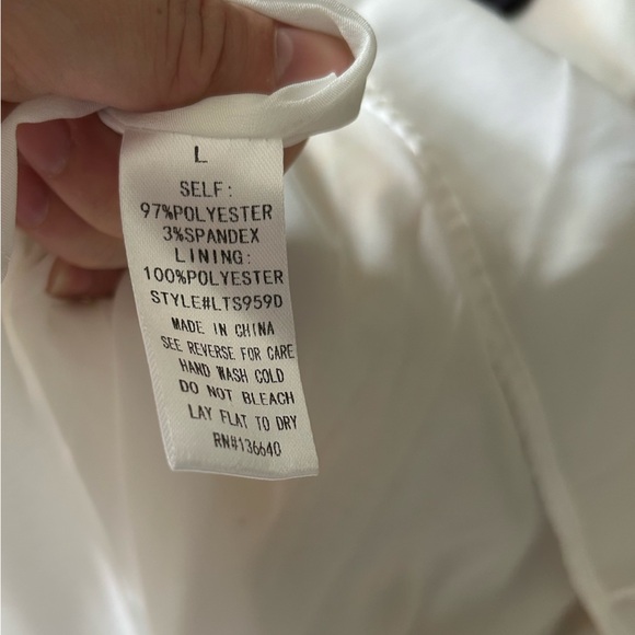 NWT Michael Michael Kors White Button Down‎ Dress - Picture 4 of 4